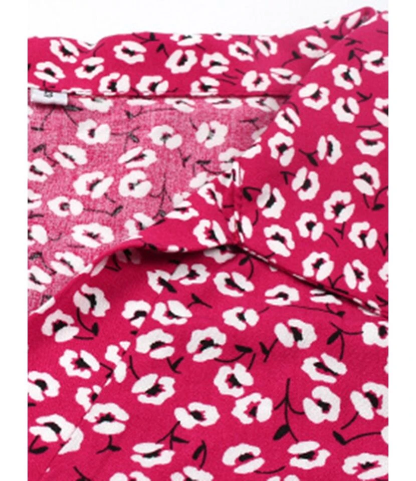 Turn-Down Collar Button Down Drawstring Midi Dress 210824956 - Image 4